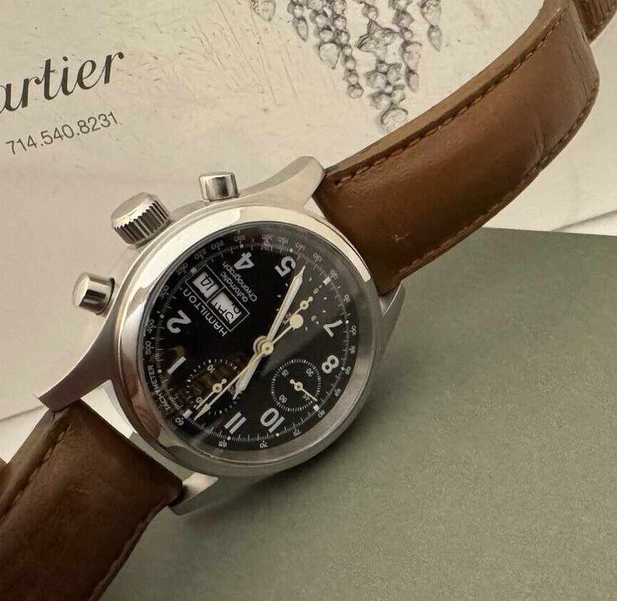 HAMILTON WATCH AUTOMATIC CHRONOGRAPH REF 041520 3… - image 11