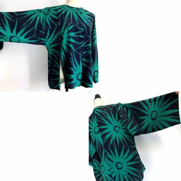 Camicia vintage VERSACE con copertura ventosa ventilata stampata taglia 40 small