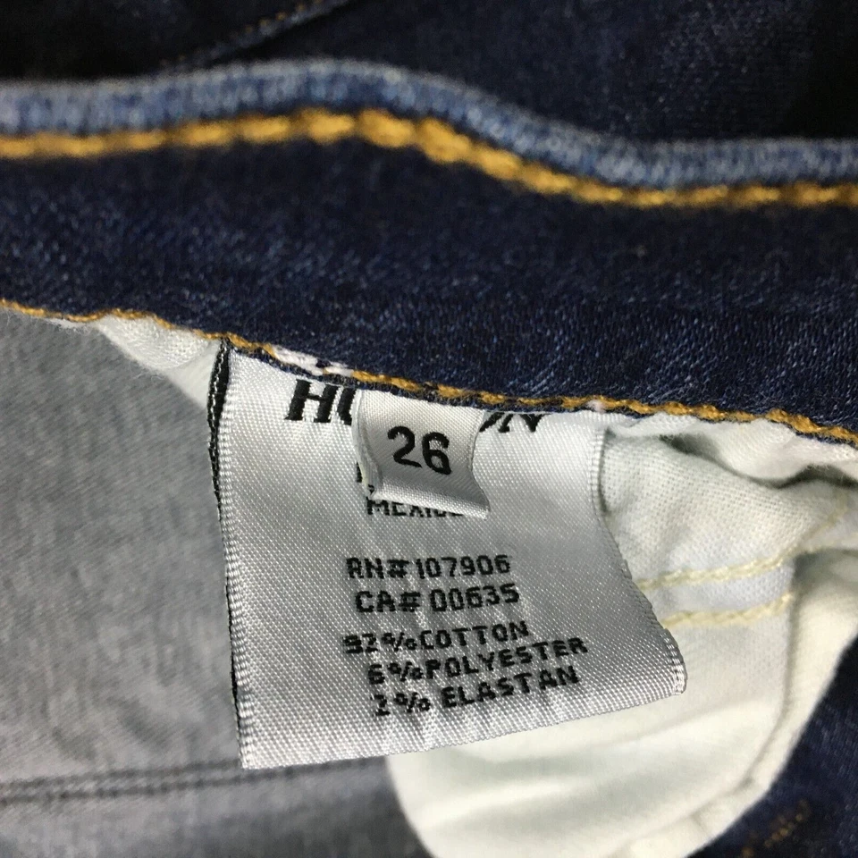 HUDSON Wapa Distressed NICO Mid-Rise Super Skinny Slim Fit Jeans Womens sz 26 - Image 3 of 4