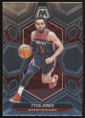 2023-24 Panini Mosiac #176 Tyus Jones Washington Wizards Basketball Card