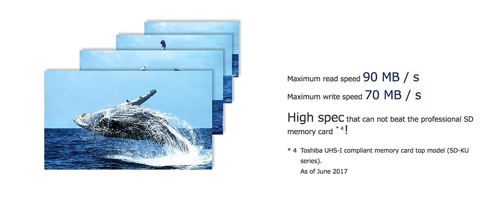 Toshiba FlashAir 4th Generation SD Wifi SDHC / SDXC memory card - 16GB (OEM - Image 4 of 4