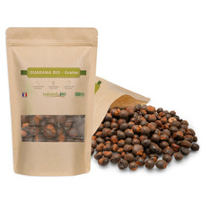 LOT de deux sacs Guarana   BIO  en sac de 100 grammes