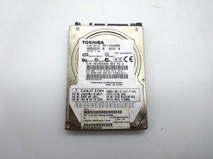 120GB SATA NOTEBOOK FESTPLATTE TOSHIBA MK1234GSX 2,5'' #NFP419