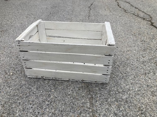 SET N° 3 CASSETTE FRUTTA LEGNO BIANCO PASTELLO 50x30x27 MATRIMONI FIORI DECORAZI - Foto 2 di 2