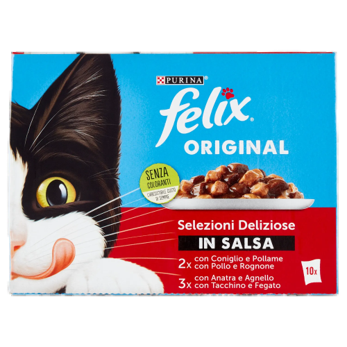 Felix Original Selezioni Delizione Con Salsa 10x85gr