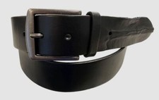 78 Frye Men's Black Smooth Leather Belt Size 40