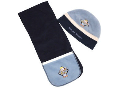 Bob der Baumeister Set Fleece-Mütze Wintermütze+ Schal Junge Gr. 92/98 (52) blau