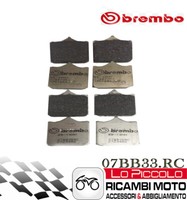 Triumph 1050 Speed Triple 2009 Brembo RC BremsbeläGe Carbon Racing Vorn