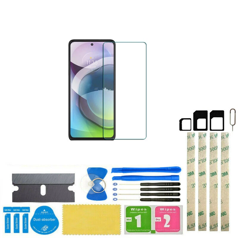 For Motorola Moto G Stylus 2022 Front Outer Screen Glass Lens Panel Replacement - Image 4 of 4