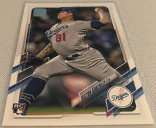 2021 Topps Update Series Baseball Victor Gonzalez Los Angeles Dodgers rookie