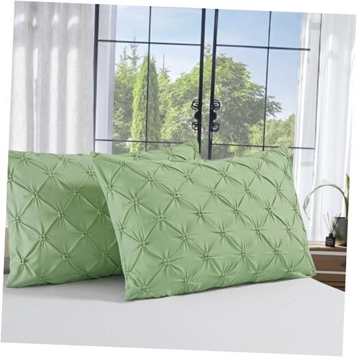 Vaulia Soft Microfiber Pillow Shams Standard Size Standard(20