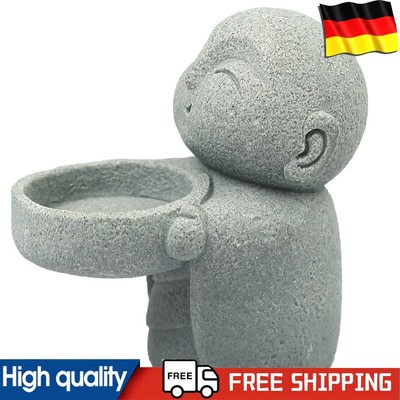 Praying Sculptures Ornament Tea Light Candle Holders for Wealth Good Luck Decor
