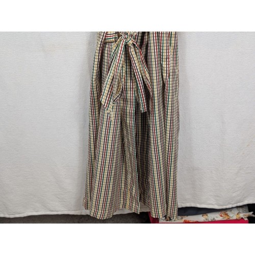Vintage Christian Dior Monsieur Plaid Bath Robe One Size - Picture 4 of 15