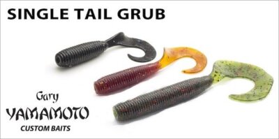 Yamamoto Single Tail Grub - Choose Size & Color