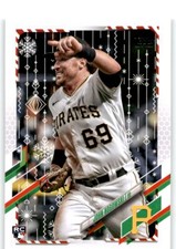 2021 TOPPS HOLIDAY JOHN NOGOWSKI RC PITTSBURGH PIRATES #HW103