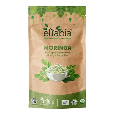 ELTABIA Organic Moringa Capsules | Moringa Oleifera | High Dose 1290mg Daily Dose | Vegan