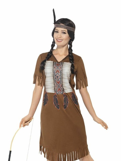 native american female dress