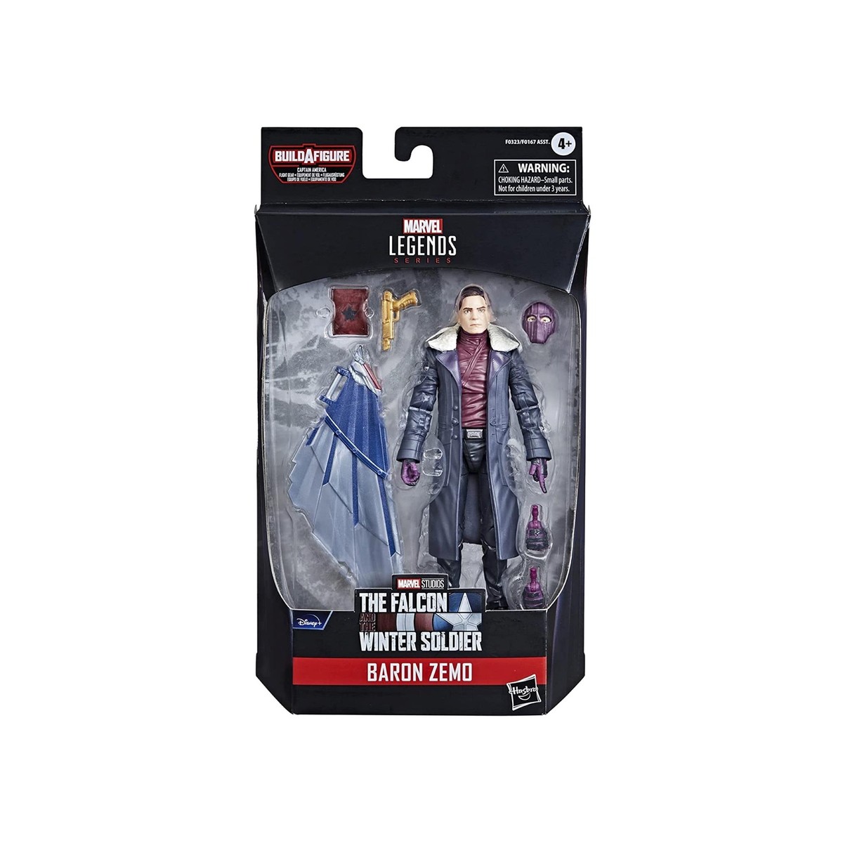 Baron Zemo BAF CA Flight Gear (Marvel Legends, Hasbro