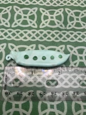 Handmade Blown Glass Art Peas In A Pod Decorative Piece FREE SHIPPING