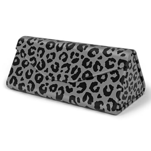 Sunglasses Case, Foldable Glasses Case, Magnetic PU Leather  display picture 1