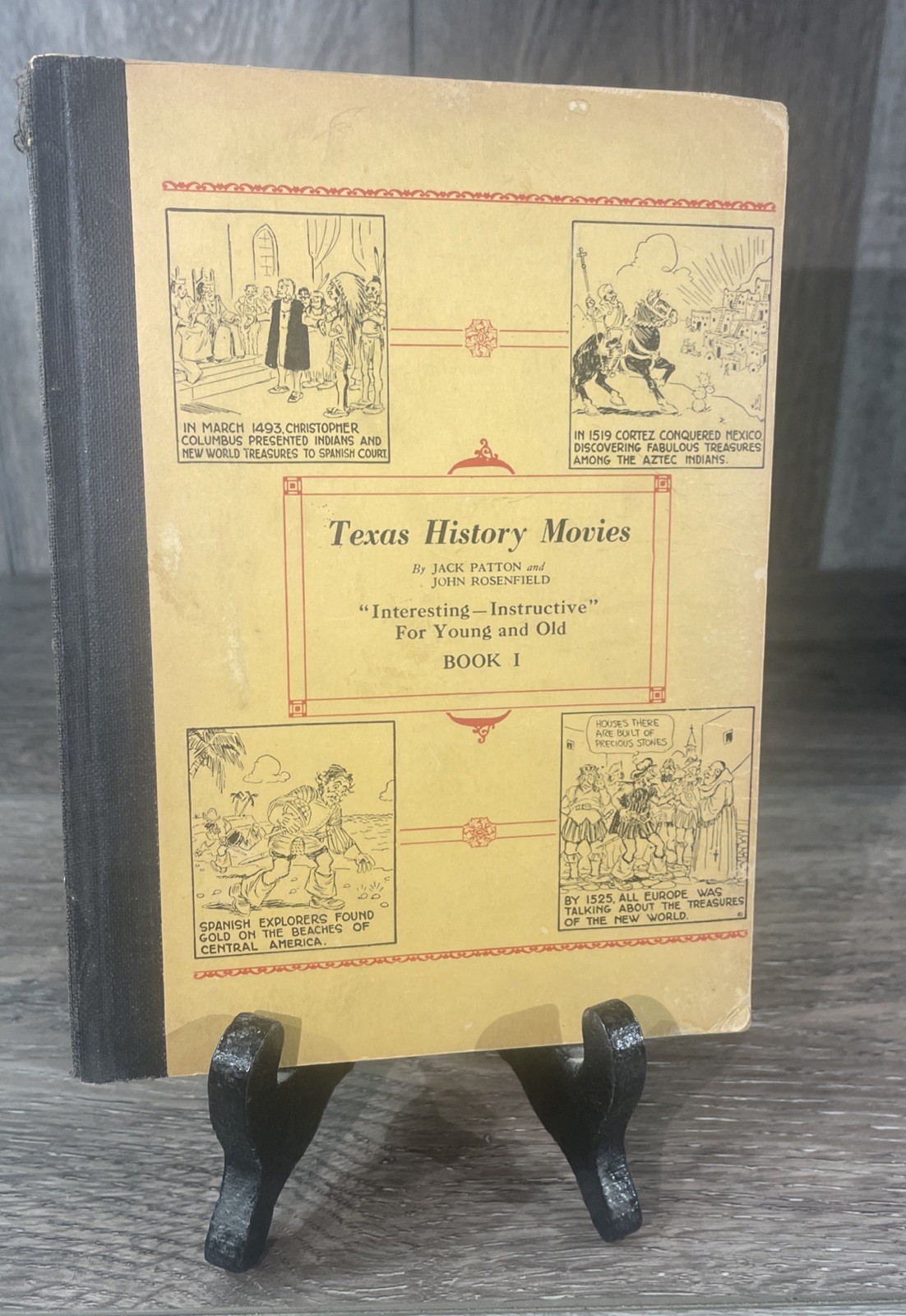Texas History Movies (1928) – Dallas Morning News Vintage Comic Book 1