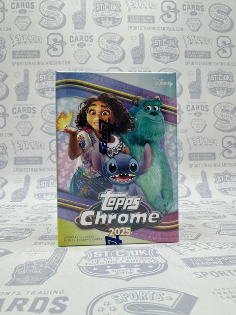 ebaylive RipnShip 2025 Topps Disney Chrome Blaster Box