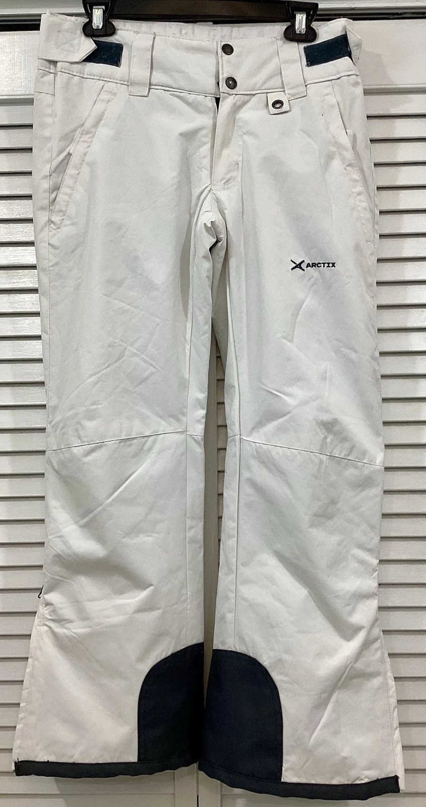 Arctix Women’s SP White Insulated Snow Pants Ankle Scuff Guards