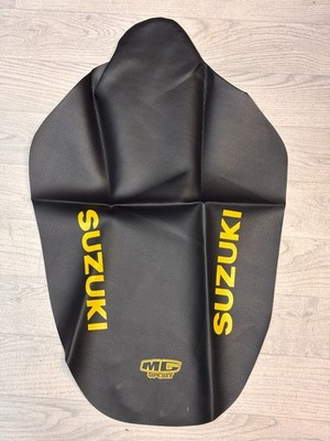 Sitzbank-Bezug für Suzuki RM 125/250 1996-2000 schwarz MG-Sport vintage
