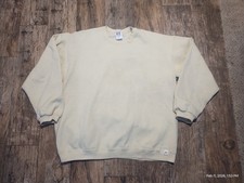 Vintage Russell Athletic 90s USA Made Crewneck Tan Sweatshirt XL