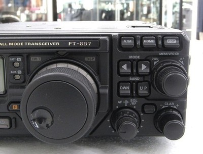 YAESU FT-897 HF/50/144/430MHz Ham Radio Transceiver FP-30A Japan