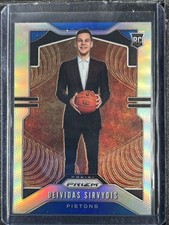 Sirvydis, Deividas - 2019-20 Prizm - Rookie - Silver