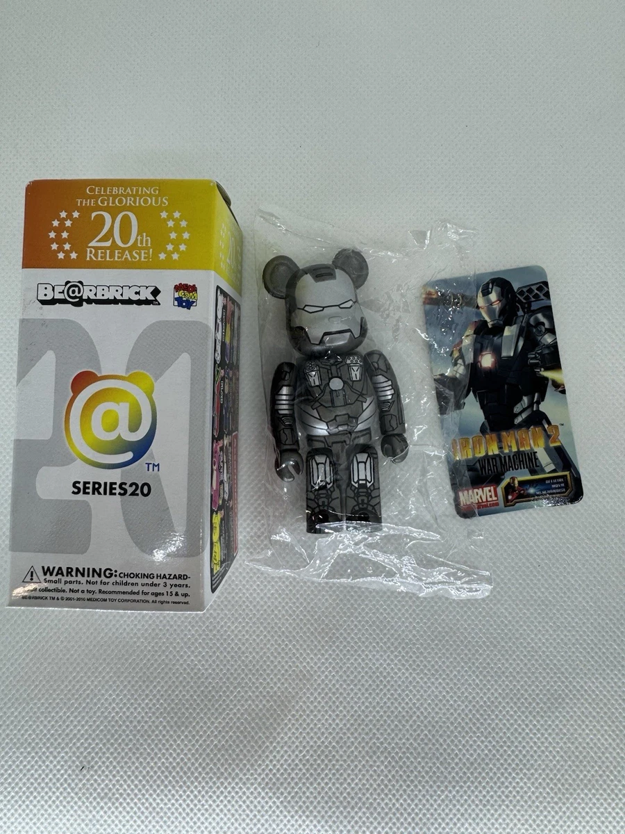 Bearbrick Série 20 SF IRON MAN 2 MK VI 100