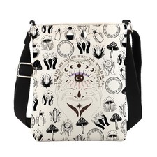 FUSTMW Witch Crossbody Bag - Lover Gifts for Witches - Cross Body Bucket Bag ...