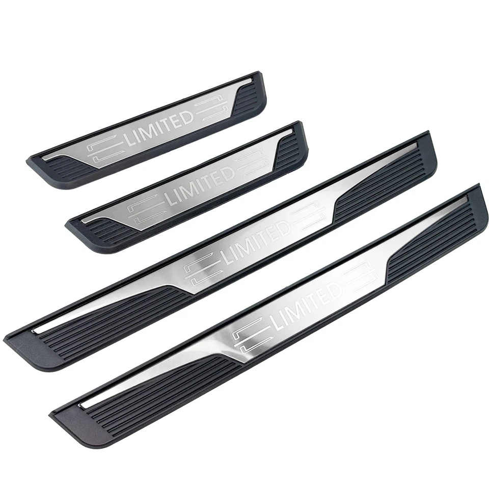 Protetor de soleira de porta esportivo limitado protetor de borda para Jeep Compass - Imagem 2 de 4