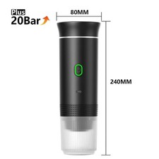 3-in-1 Wireless Electric Portable Espresso Machine Car Home Camping Coffee Maker