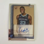 Topps 2025-26 Topps Chrome Cedric Coward Rookie Autographs Auto #TCAR-CC
