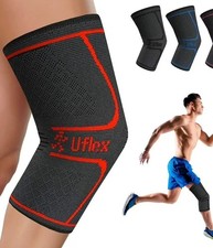 UFlex Athletics Compression Knee Brace for Women  Men Knee Size M SYK-1800