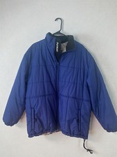 Vintage 90's Nike Blue Puffer Jacket/Coat - Size Large - Great Condition