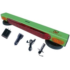 22 Wireless Tow Light Bar Amber Indicators Lithium-ion Battery Magnetic Tailin