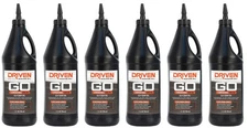 Driven Racing GO 80W-90 GL-4 Conventional Gear Oil 1 qt Bottle Set of 6 04530