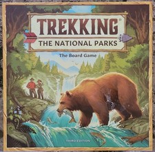Trekking the National Parks Board Game 3rd Ed. 2024 Complete Educational