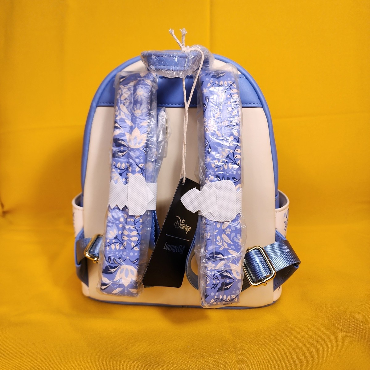 Loungefly Disney Bambi White and Blue Floral Flower Thumper  display picture 1