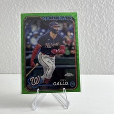 2024 Topps Chrome Update Series - Joey Gallo #USC7 Green Refractor /99