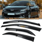 Window Vent Visor Sun Rain Guards For Toyota Corolla 2009-2013 JDM Mugen Style