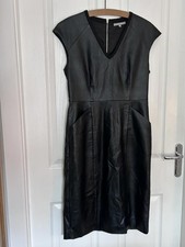 Oliver Bonas Faux Leather Dress. Size 12.