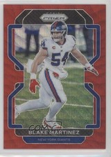 2021 Panini Prizm Red Wave Prizm 70/149 Blake Martinez #234 fm0