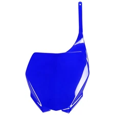 UFO Front Number Plate Blue Yamaha YZ125 YZ250 2006-2014 YZ250F YZ450F 06-09