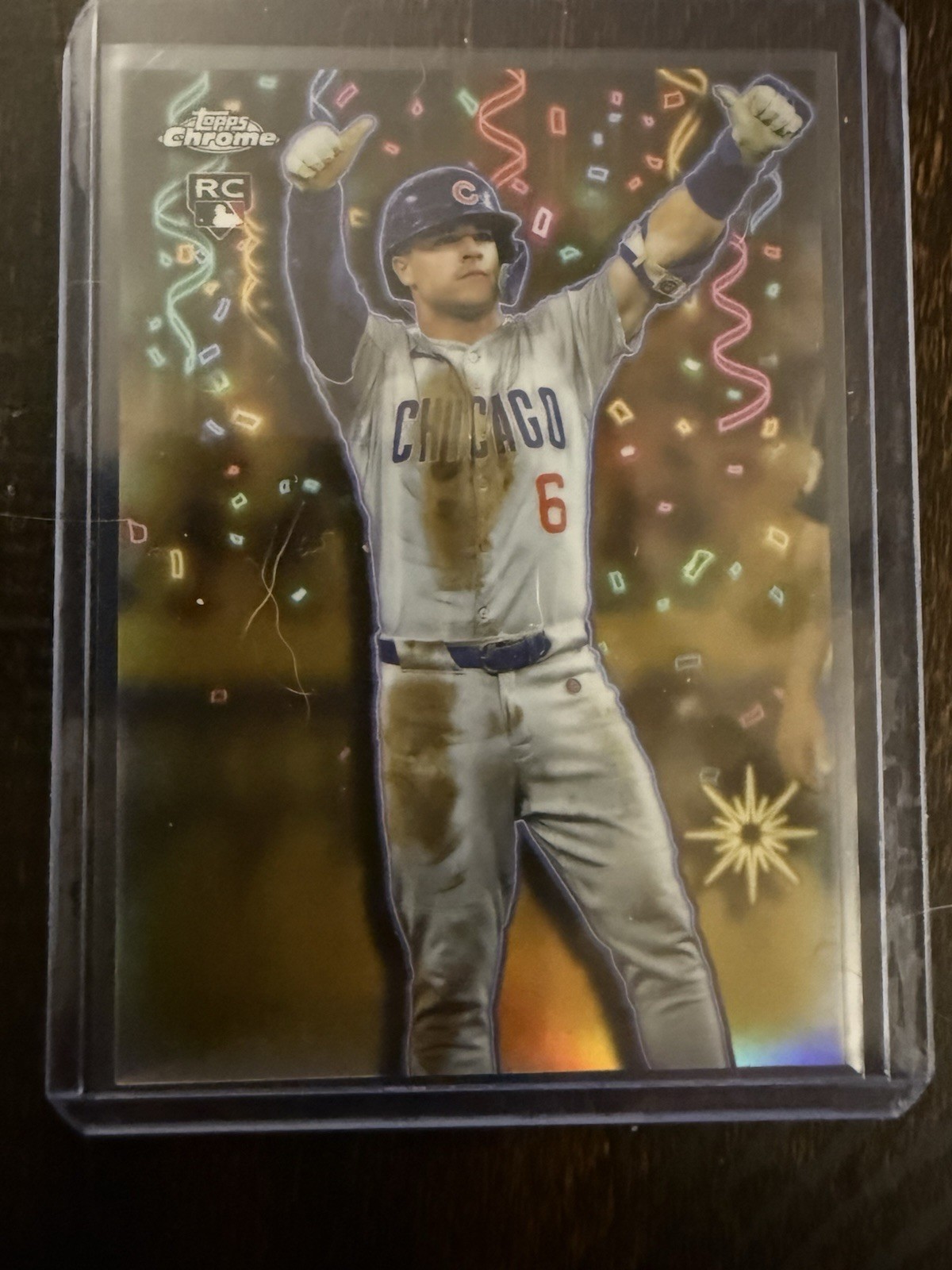 2025 Topps Chrome Update Matt Shaw Rc Celebracion Gold Refractor SP /50