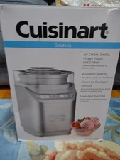 Cuisinart Gelateria Yogurt Ice Cream Gelato Sorbet Maker Add Excitement NIB