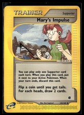 Mary's Impulse 142/165 Expedition Base Set Uncommon Pokemon on eBay